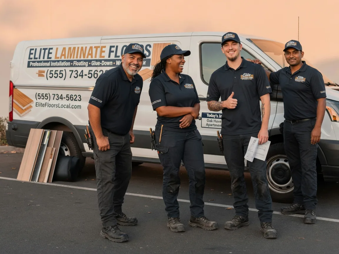 Laminate flooring installation company in Omega, OK